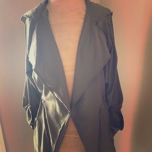 Long line olive cover up